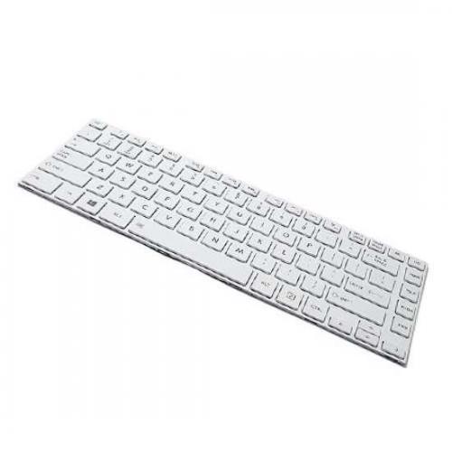 Tastatura za laptop za Toshiba Satellite L800/L805/L830/L840/L845/C800/C800D/M800/M805 bela preview
