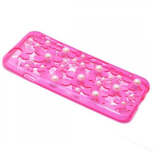 Futrola silikon Flower Pearl za Iphone 6/6S pink preview