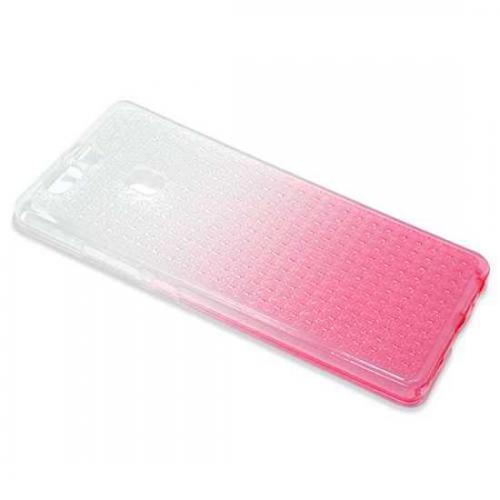 Futrola silikon KRISTAL za Huawei P9 pink-bela preview