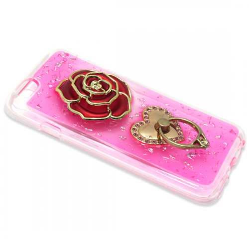 Futrola silikon ROSE RING za Iphone 6G/6S pink preview