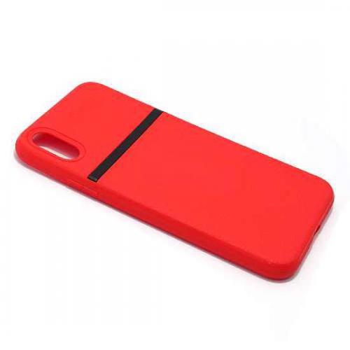 Futrola silikon ELEGANT LINE za Iphone X crvena preview