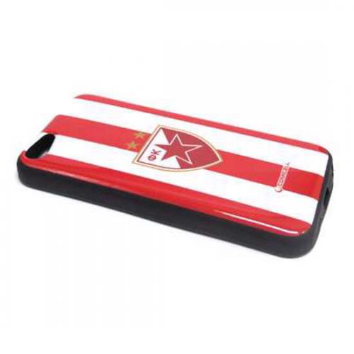Futrola silikon PVC Comicell Crvena zvezda za Iphone 5C model 3 preview