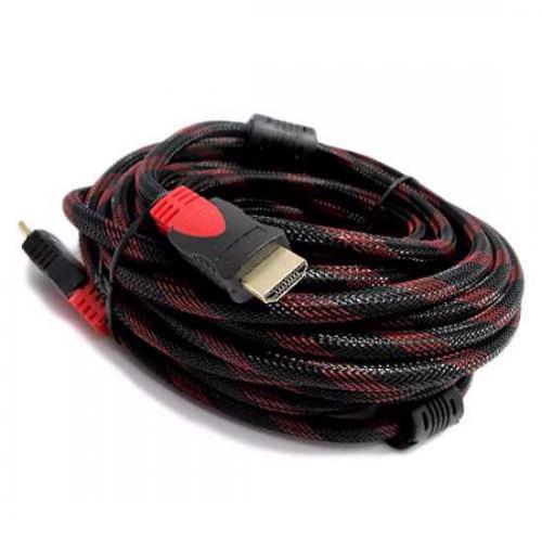 HDMI kabl na HDMI 10m crno/crveni preview