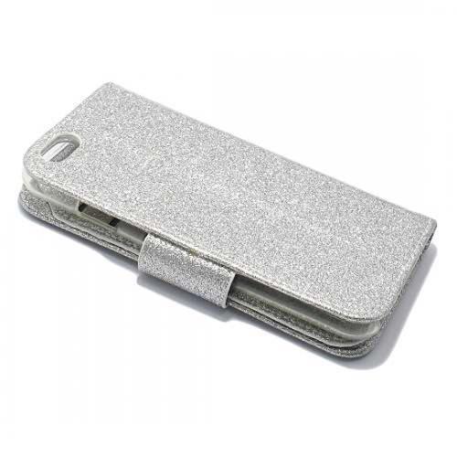 Futrola BI FOLD GLITTER za Iphone 6G/6S srebrna preview