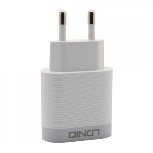 Kucni punjac LDNIO A303Q USB 5V/3A FAST QC 3 0 za Iphone lightning beli preview