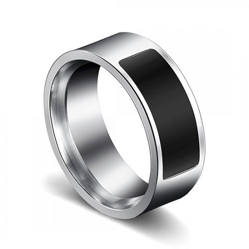 Pametni NFC prsten crno-srebrni velicina 13 (R 22 3mm) preview