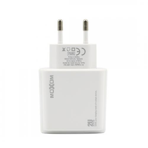 Kucni punjac Moxom MX-HC20 2xUSB 5V/2 4A za Iphone lightning beli preview