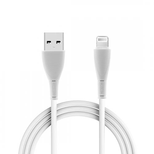USB data kabl Moxom CC-63 FAST za Iphone lightning 1m beli preview