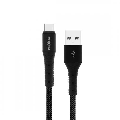 USB data kabl Moxom MX-CB28 Type C 1m crni preview