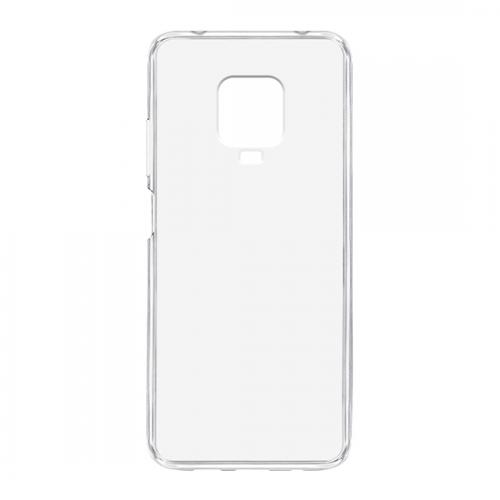 Futrola ULTRA TANKI PROTECT silikon za Xiaomi Redmi Note 9 Pro providna (bela) preview