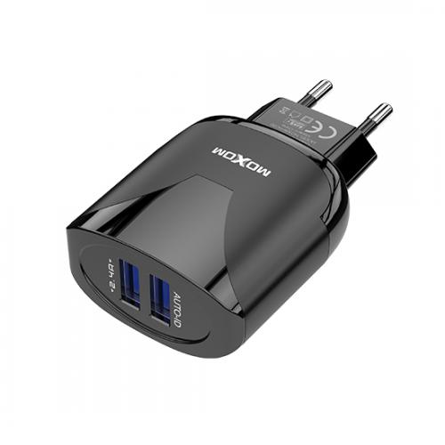 Kucni punjac Moxom MX-HC30 2xUSB micro USB crni preview