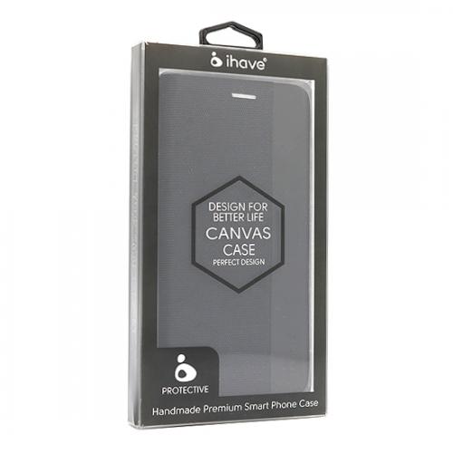 Futrola BI FOLD Ihave Canvas za Samsung A415F Galaxy A41 crna preview