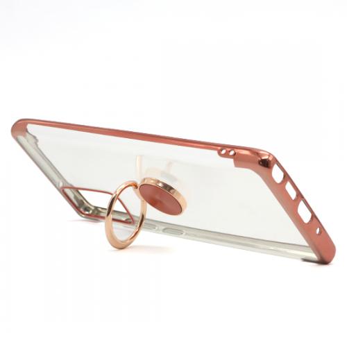 Futrola MAGNETIC RING CLEAR za Samsung N980F Galaxy Note 20 roze preview