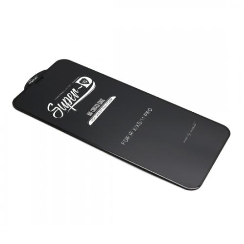 Folija za zastitu ekrana GLASS 11D za Iphone X/XS/11 Pro SUPER D crna preview