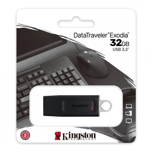USB Flash memorija Kingston Data Traveler Exodia 32GB 3 2 DTX/32GB crno bela preview