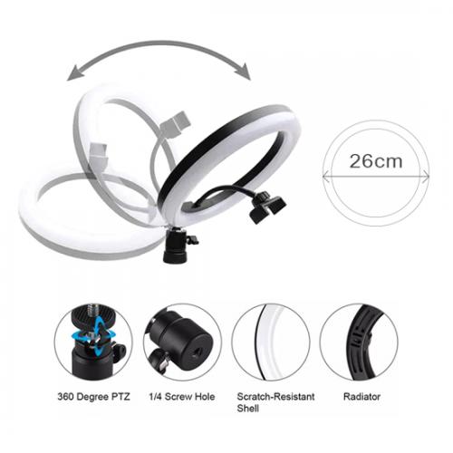 Selfie Ring Light portable MJ26 RGB colorful preview