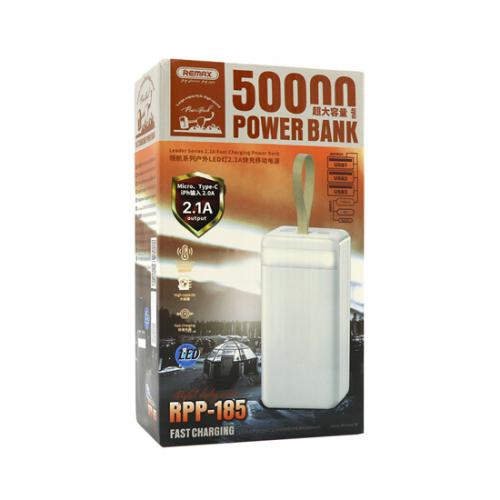 Power Bank REMAX Leader Series RPP-185 2 1A Fast Chaging 50000mAh beli preview