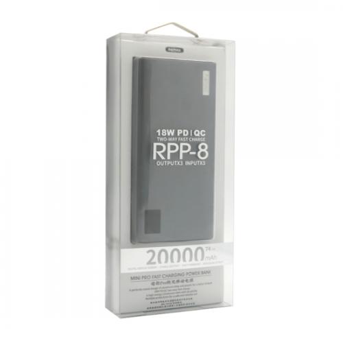 Power Bank REMAX Mini Pro RPP-190 fast charger 20000mah sivi preview