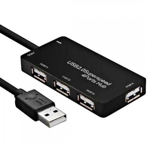 HUB USB 2 0 HI-Speed 4 porta B-1730 crni preview