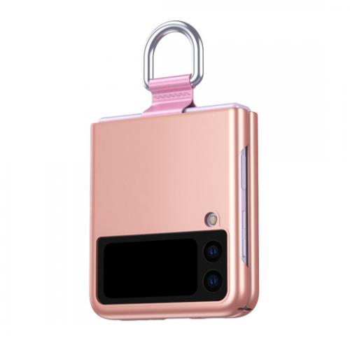 Futrola Elegant fold za Samsung F711B Galaxy Z Flip3 roze preview