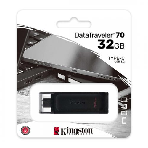 USB Flash memorija Type-C Kingston 32GB Data Traveler 70 crni preview