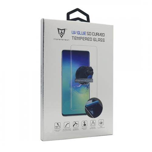 Folija za zastitu ekrana GLASS Monsterskin UV Glue 5D za Huawei Mate 20 Pro transparent preview