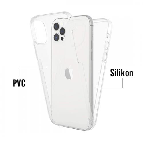 Futrola silikon Clear 360 za Xiaomi Redmi Note 8 Pro providna (bela) preview