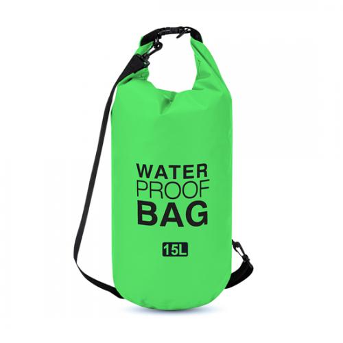 Vodootporna torba Dry Bag 15L zelena preview