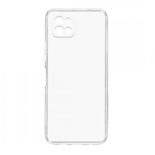 Futrola ULTRA TANKI PROTECT silikon za Samsung Galaxy A22 5G providna (bela) preview