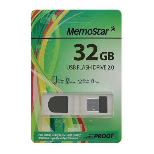 USB Flash memorija MemoStar 32GB DUAL 2 0 crna preview