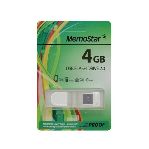 USB Flash memorija MemoStar 4GB DUAL 2 0 bela preview
