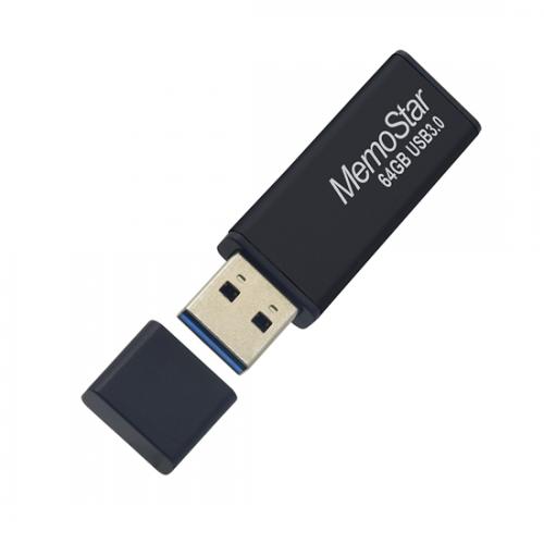 USB Flash memorija MemoStar 64GB SLIM 3 0 crna preview