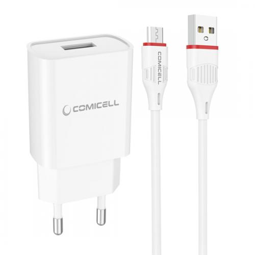 Kucni punjac Comicell Superior CO-DC21 2 1A Micro USB beli preview
