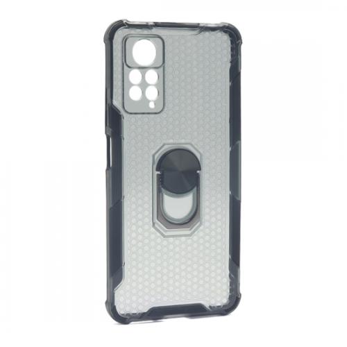 Futrola DEFENDER RING CLEAR za Redmi Note 11 Pro 5G crna