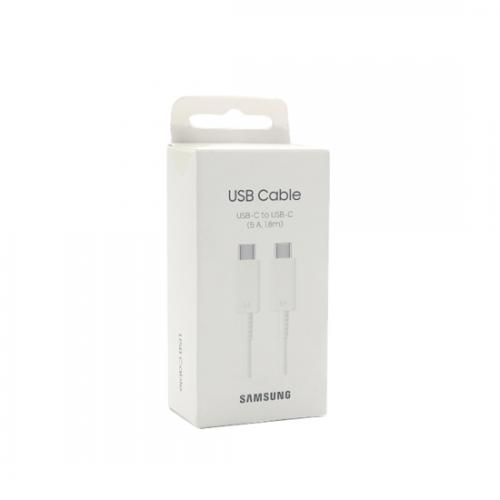 Samsung USB data kabl Type C na Type C 1 8m 5A EP-DX510-JWE beli FULL ORG preview