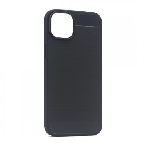 Futrola silikon BRUSHED za iPhone 14 Max crna preview