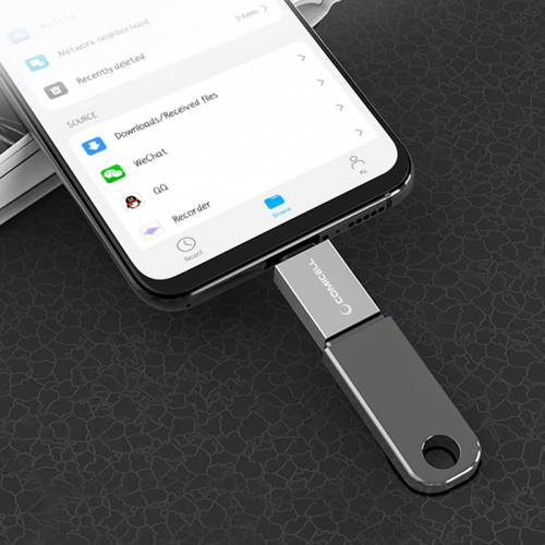 Adapter OTG Comicell Superior CO-BV2 Micro USB sivi preview