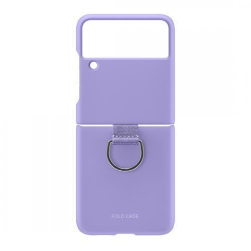 Futrola Elegant Fold design za Samsung F721B Galaxy Z Flip 4 lila