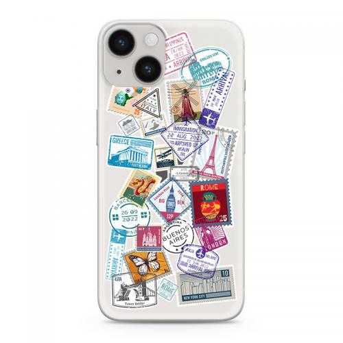 Futrola ULTRA TANKI PRINT CLEAR za iPhone 14 (6 1) ND0261 preview