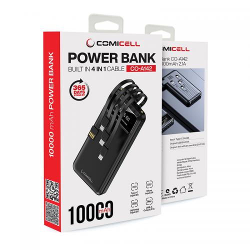 Power bank COMICELL CO-A142 4in1 10000mAh 2 1A crni preview