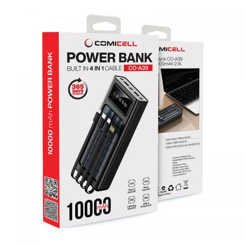 Power bank COMICELL CO-A39 4in1 10000mAh 2 1A crni preview