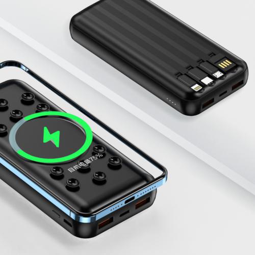 Power bank COMICELL CO-A87 4in1 plus QI Wireless Charging 20000mAh 2 1A crni preview