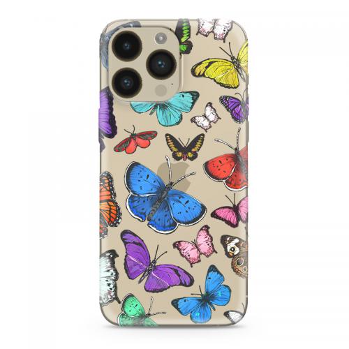 Futrola ULTRA TANKI PRINT CLEAR za iPhone 14 Pro Max (6 7) ND0277 preview