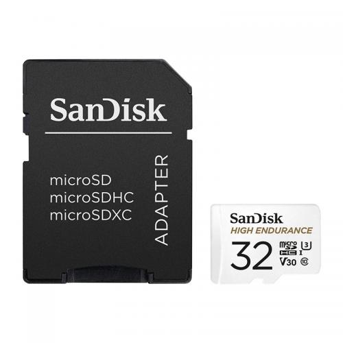SanDisk SDHC 32GB Endurance micro 100MB/s 40MB/s Class10 U3/V30plusSD sa adapterom preview