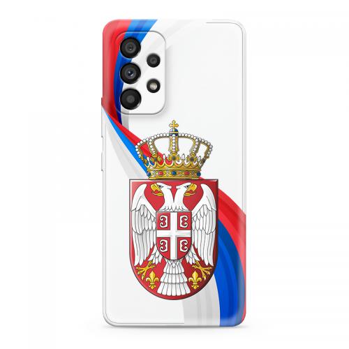 Futrola ULTRA TANKI PRINT CLEAR za Samsung A536B Galaxy A53 5G SRB12 preview