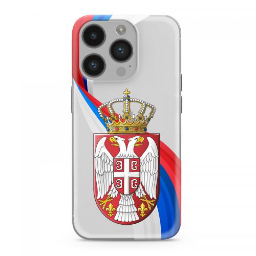 Futrola ULTRA TANKI PRINT CLEAR za iPhone 14 Pro (6 1) SRB12 preview