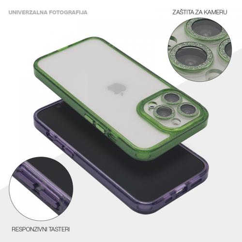 Futrola DIAMOND LENS za iPhone 14 Pro Max (6 7) zelena preview