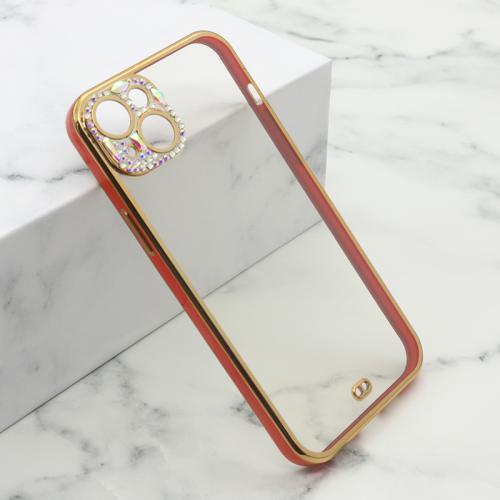 Futrola DIAMONDS CAMERA iPhone 14 Plus (6 7) crvena preview
