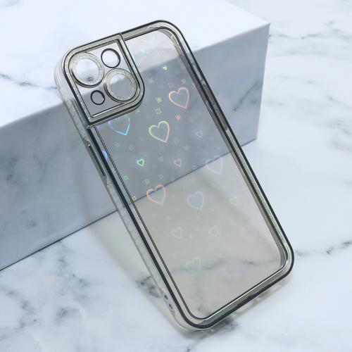 Futrola Heart IMD za iPhone 14 6 1 srebrna preview