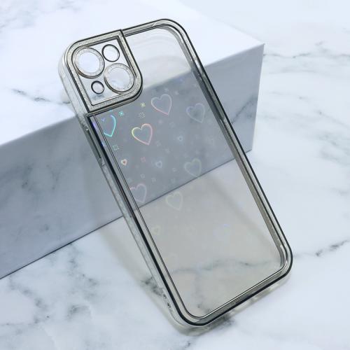 Futrola Heart IMD za iPhone 14 Plus 6 7 srebrna preview